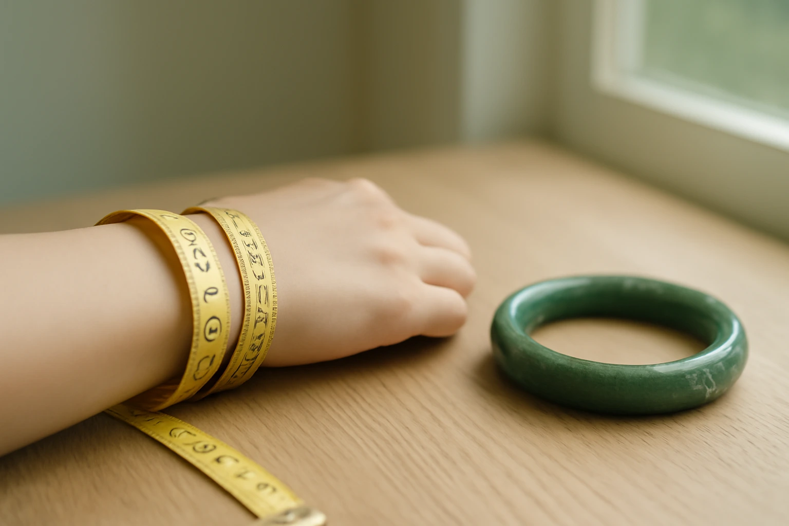 Chọn vòng phỉ thúy: đo size đúng, hiểu chữ "nước" và đọc màu